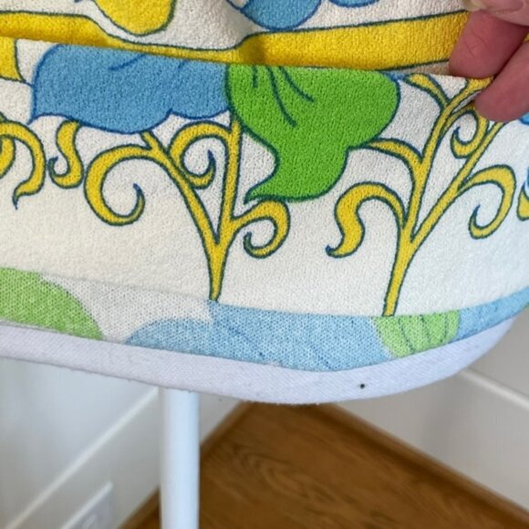 Vintage 1960's Mod Vibrant Floral Tunic Small - Picture 7 of 13